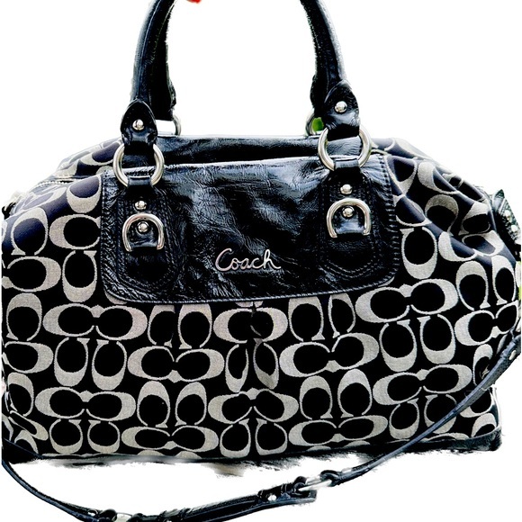 Coach Handbags - Package of 3 Coach HOBO- black Black/lavender crossbody. Red Patent wristlet